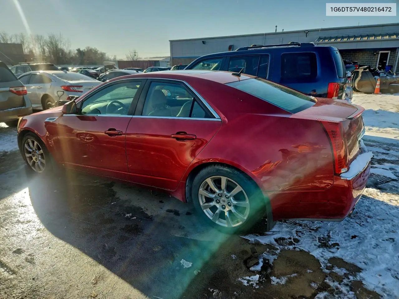 1G6DT57V480216472 2008 Cadillac Cts Hi Feature V6