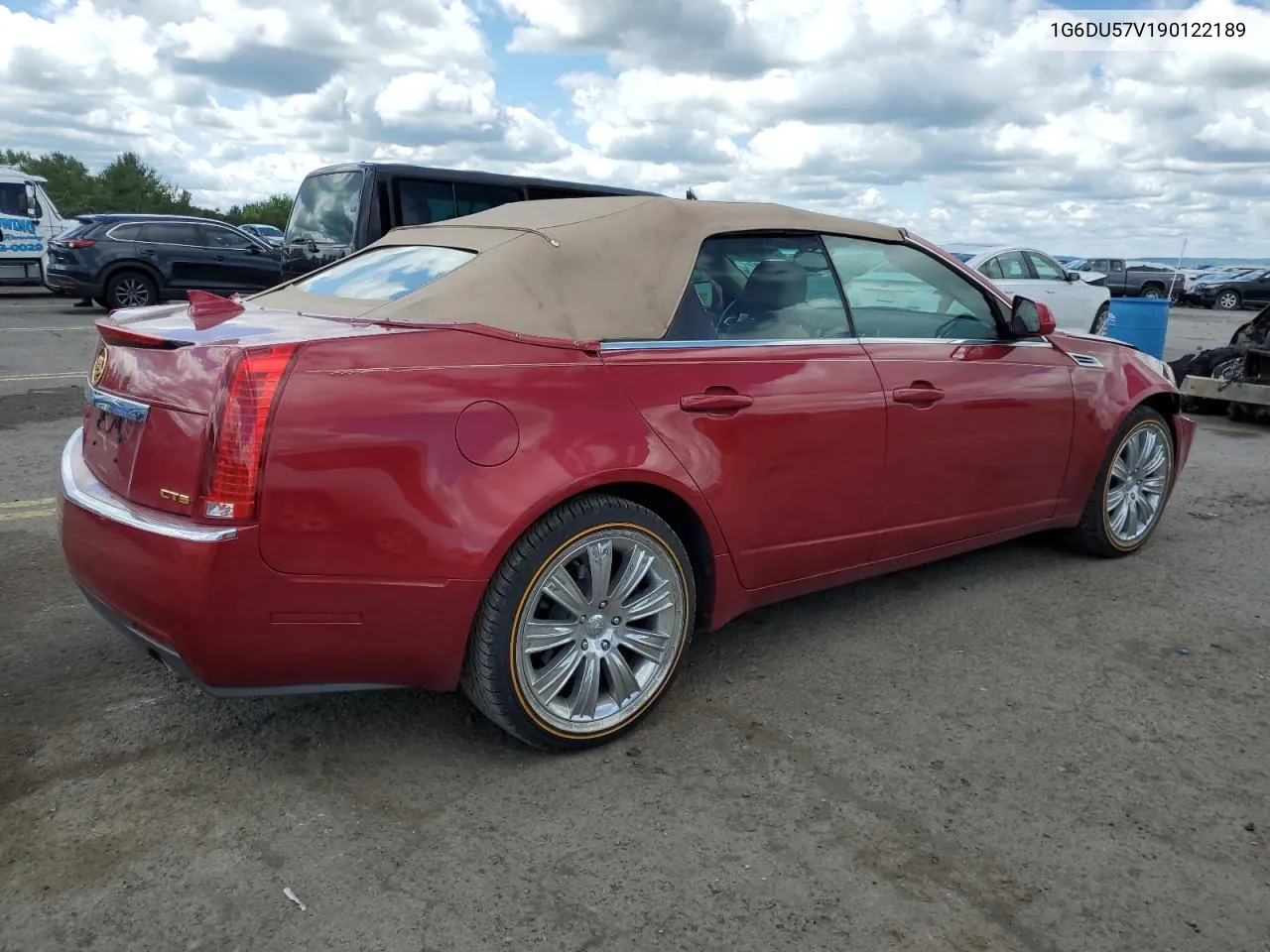 1G6DU57V190122189 2009 Cadillac Cts Hi Feature V6