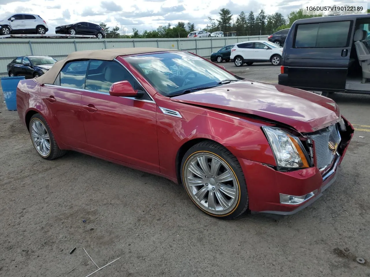 1G6DU57V190122189 2009 Cadillac Cts Hi Feature V6