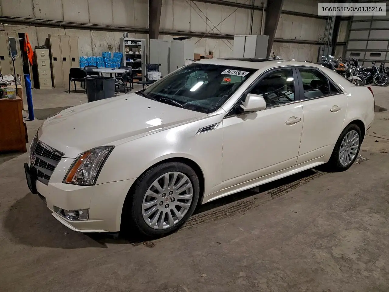 1G6DS5EV3A0135216 2010 Cadillac Cts Premium Collection