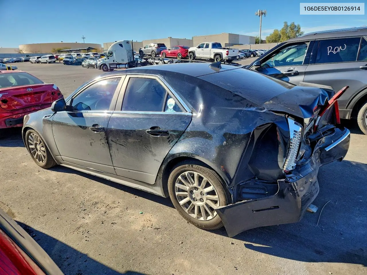 1G6DE5EY0B0126914 2011 Cadillac Cts Luxury Collection