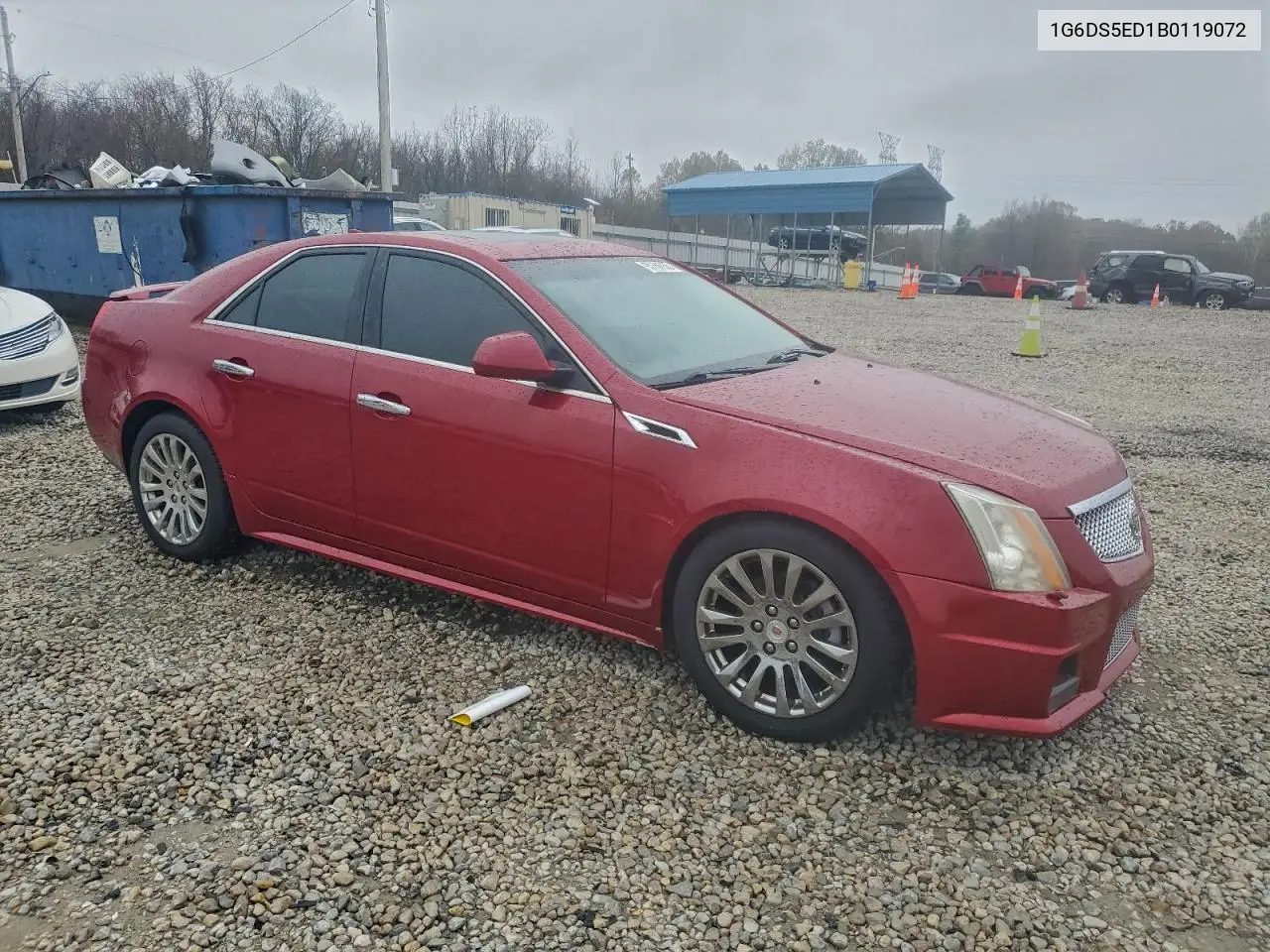 1G6DS5ED1B0119072 2011 Cadillac Cts Premium Collection