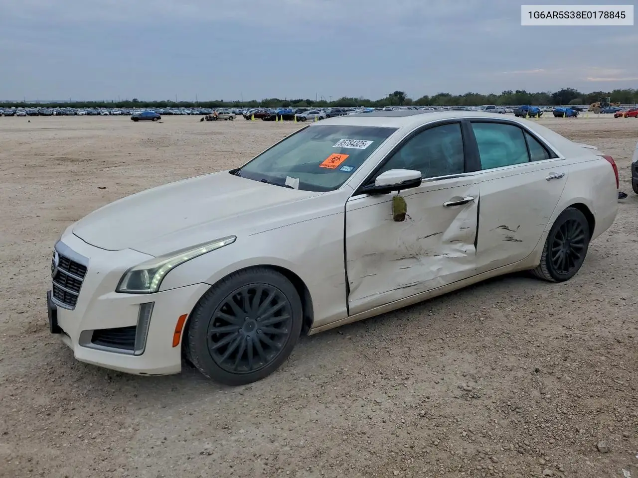 1G6AR5S38E0178845 2014 Cadillac Cts Luxury Collection
