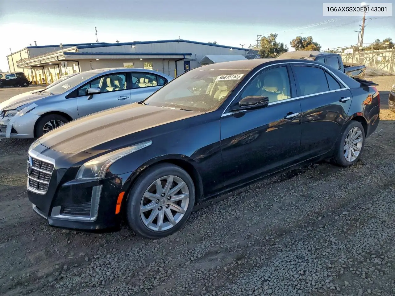 1G6AX5SX0E0143001 2014 Cadillac Cts Luxury Collection