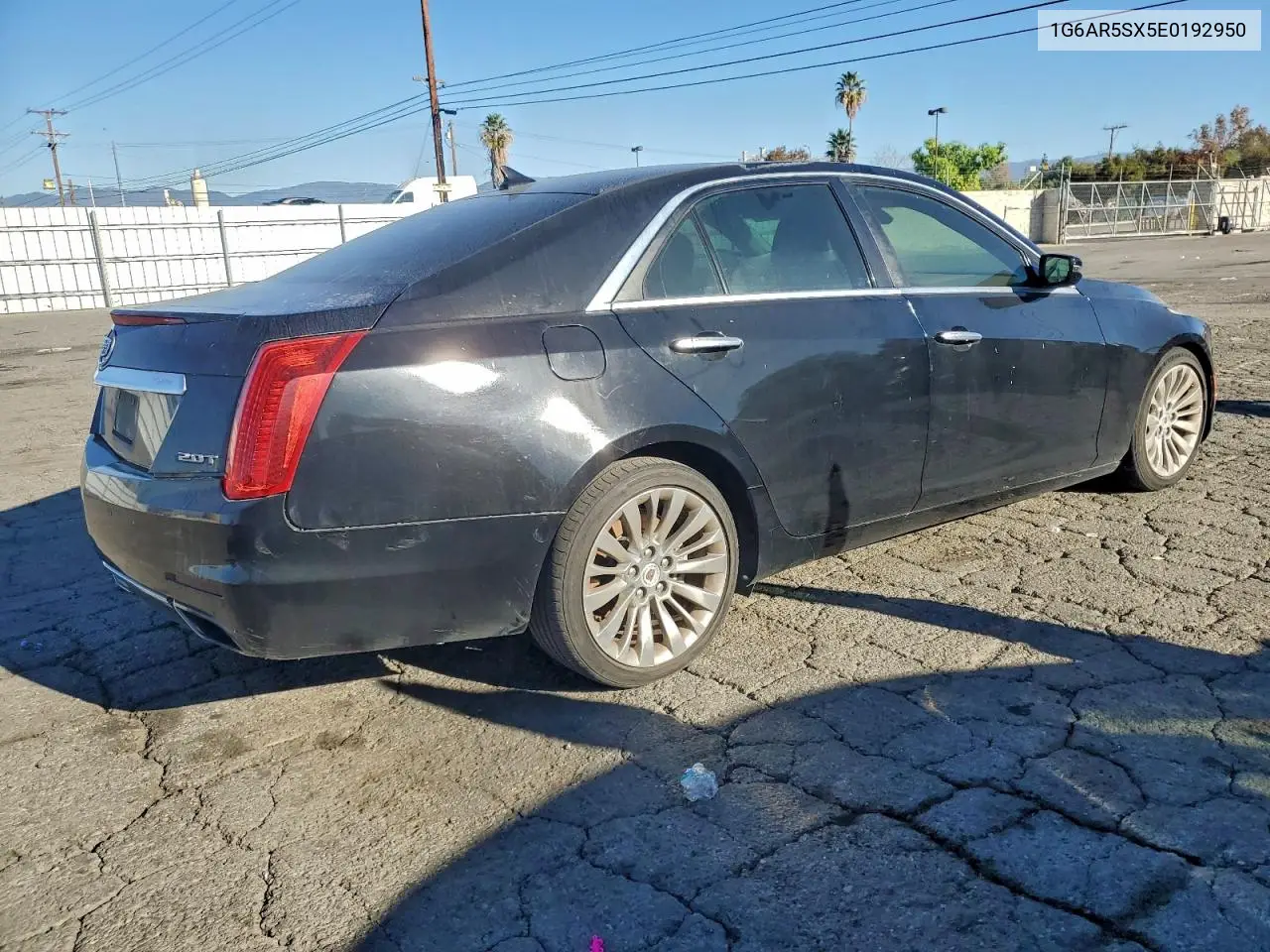 1G6AR5SX5E0192950 2014 Cadillac Cts Luxury Collection