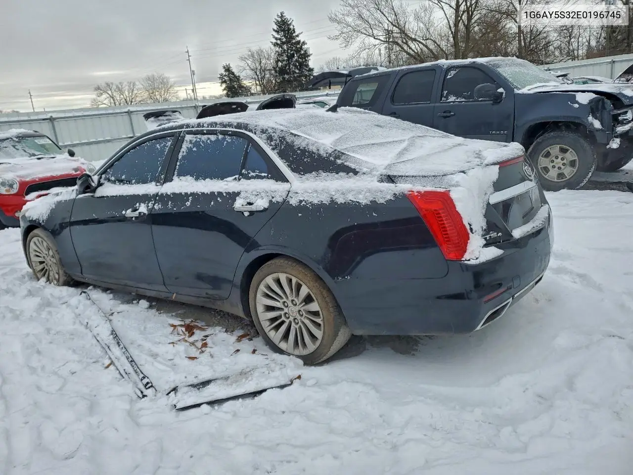 1G6AY5S32E0196745 2014 Cadillac Cts Performance Collection