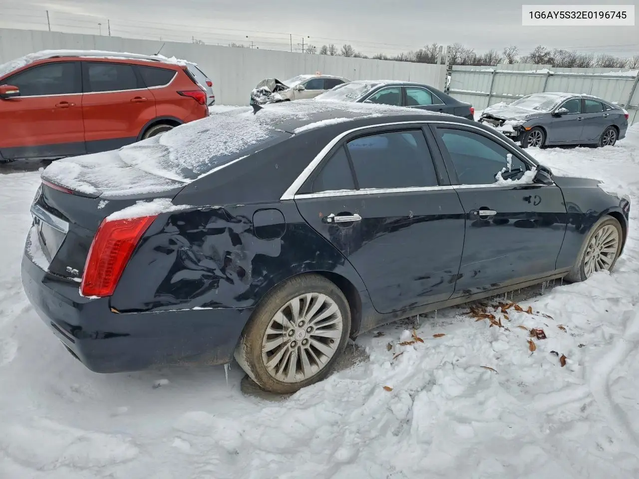 1G6AY5S32E0196745 2014 Cadillac Cts Performance Collection