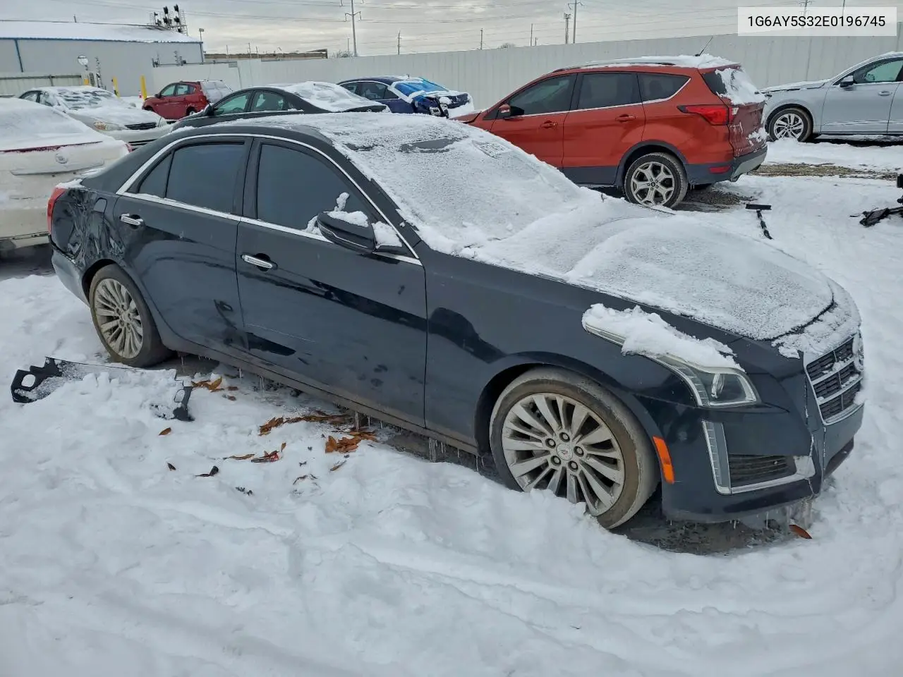 1G6AY5S32E0196745 2014 Cadillac Cts Performance Collection