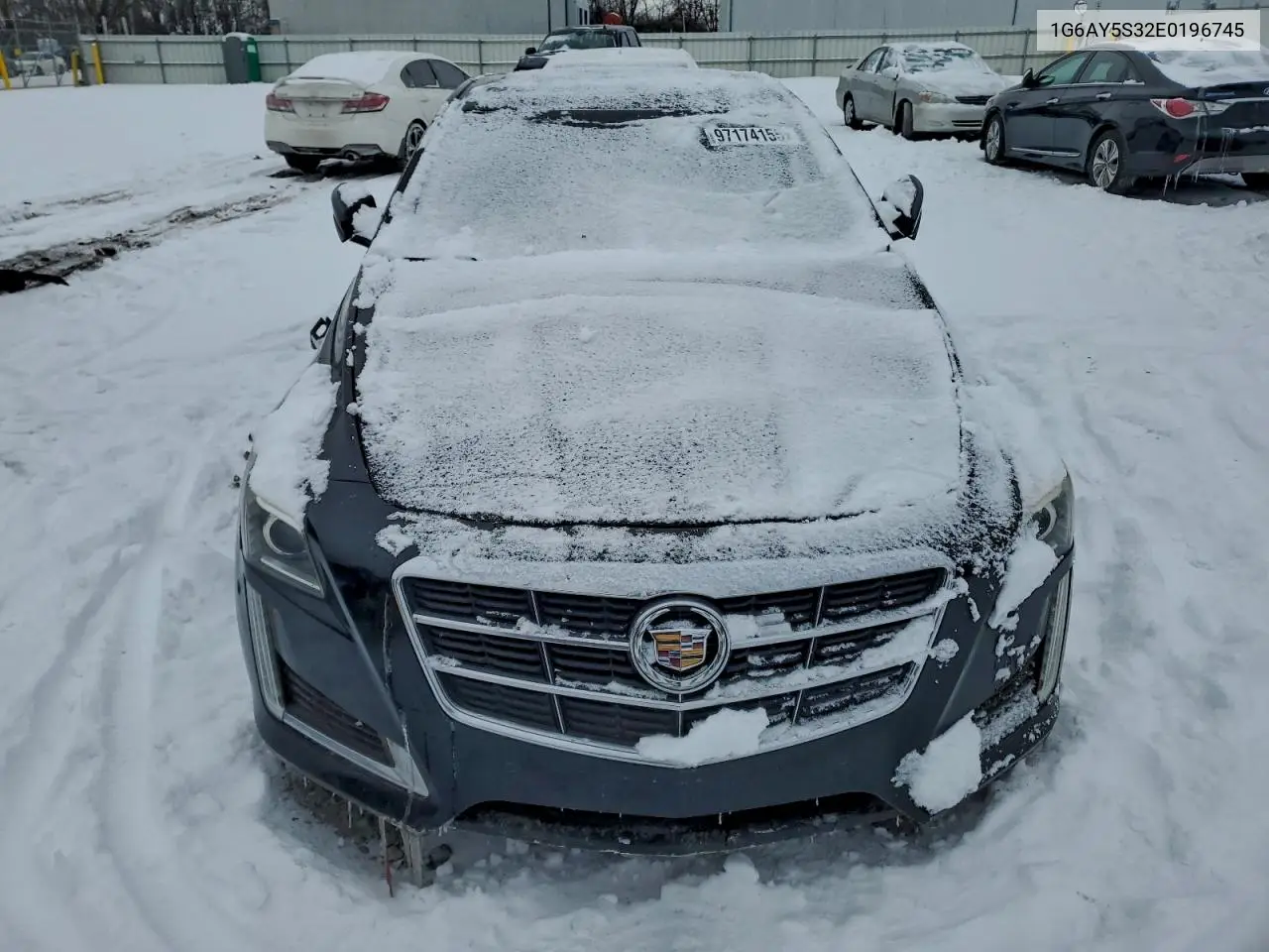 1G6AY5S32E0196745 2014 Cadillac Cts Performance Collection