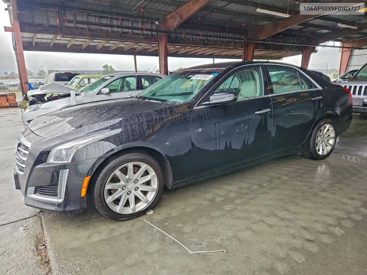 1G6AP5SX9F0103727 2015 Cadillac Cts