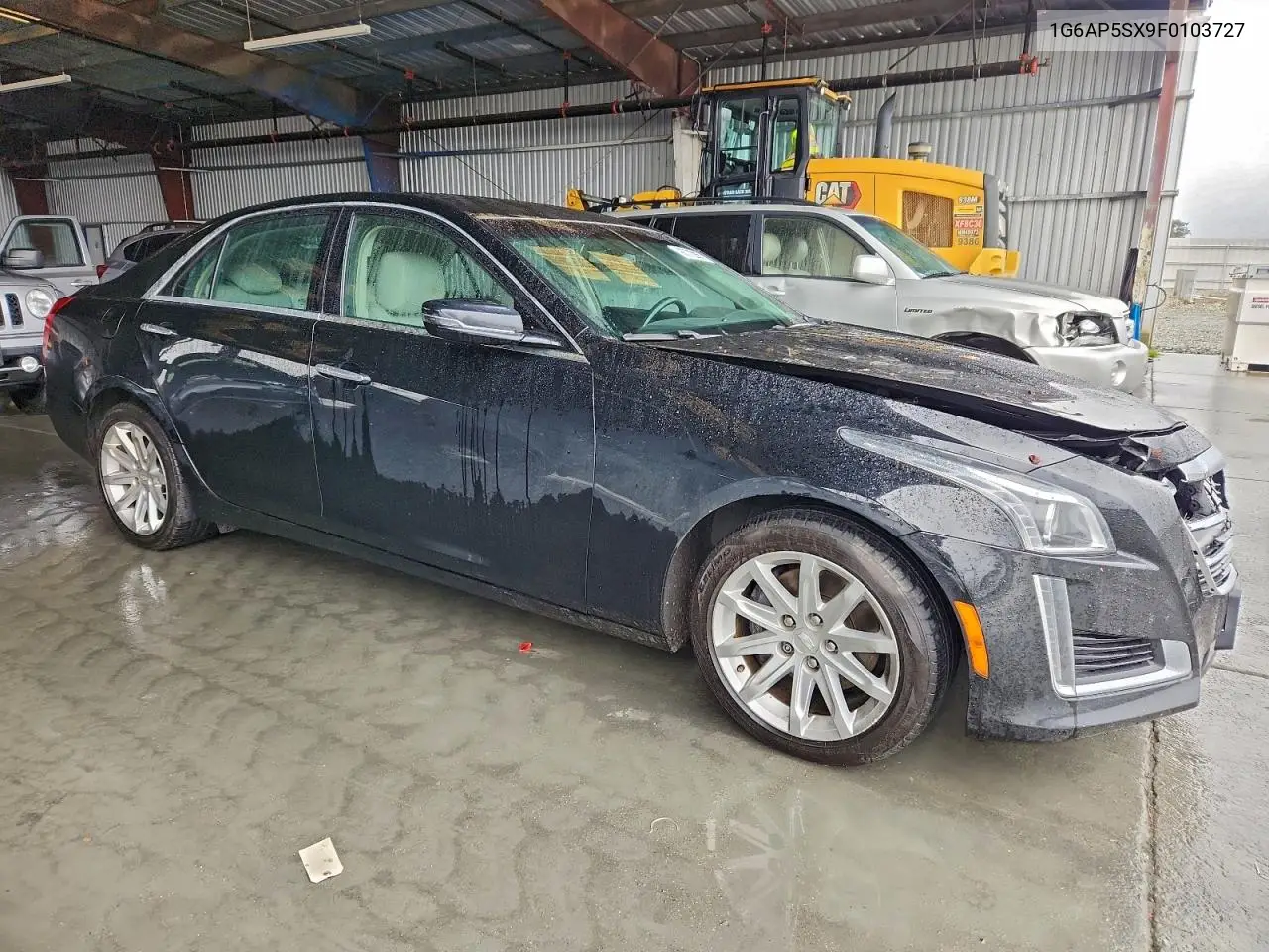 1G6AP5SX9F0103727 2015 Cadillac Cts
