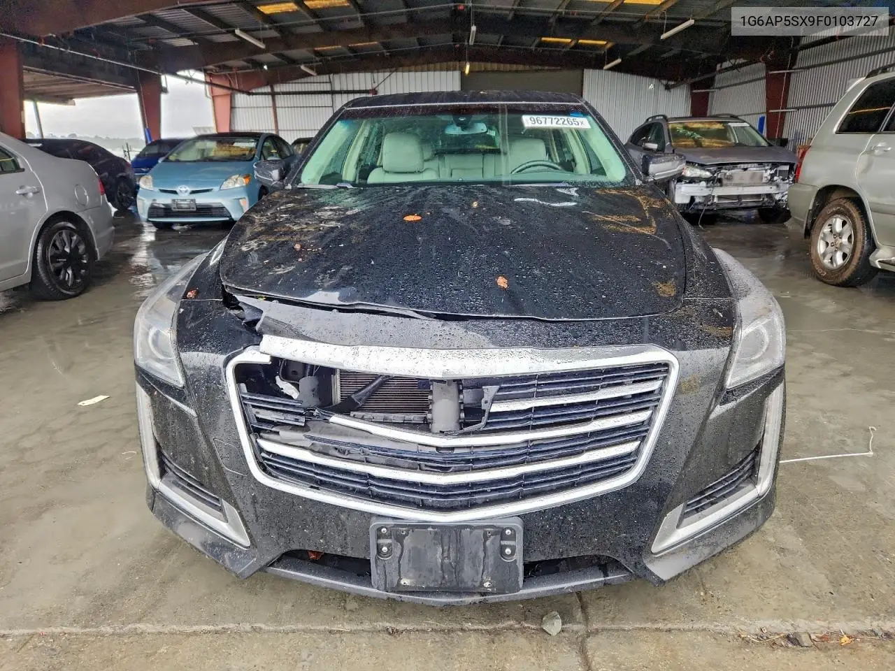 1G6AP5SX9F0103727 2015 Cadillac Cts