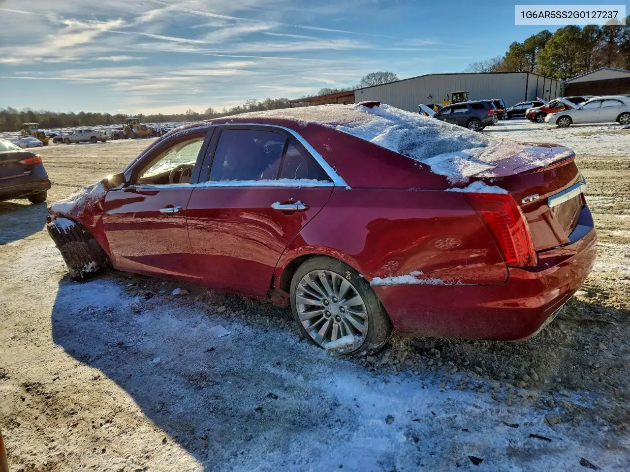 1G6AR5SS2G0127237 2016 Cadillac Cts Luxury Collection