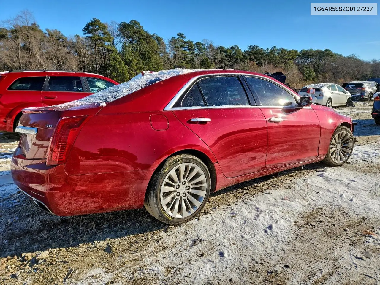 1G6AR5SS2G0127237 2016 Cadillac Cts Luxury Collection