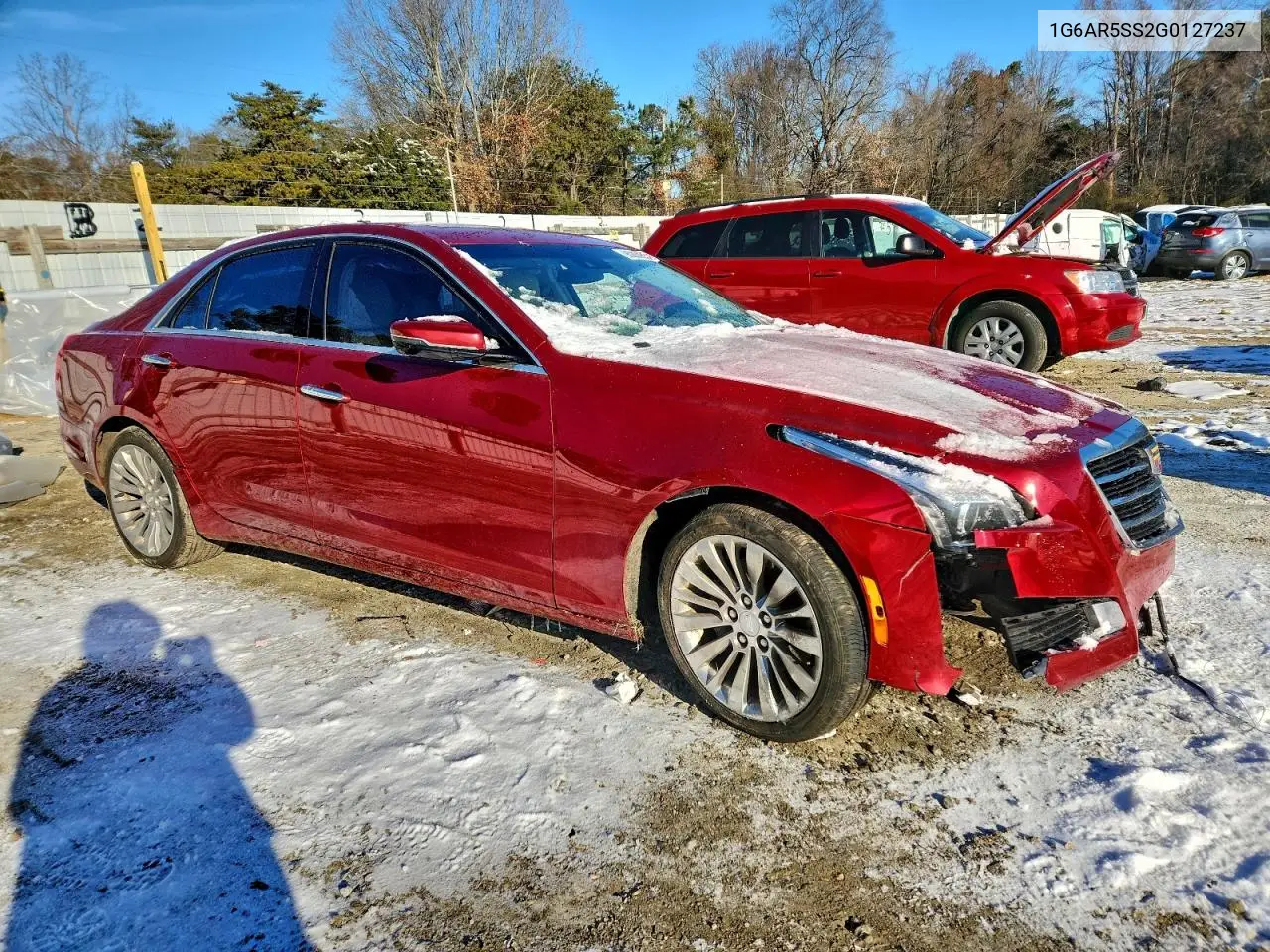 1G6AR5SS2G0127237 2016 Cadillac Cts Luxury Collection