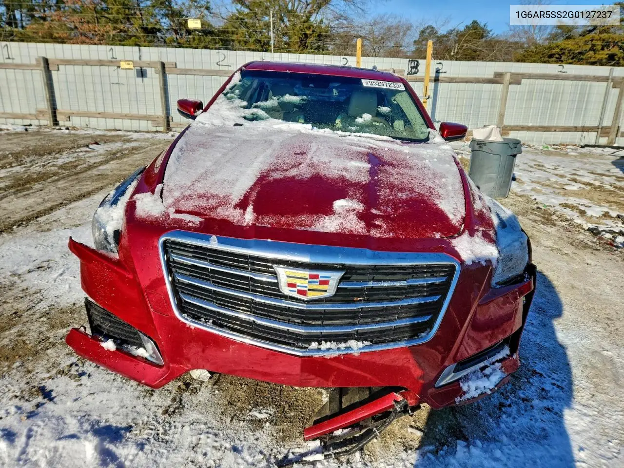 1G6AR5SS2G0127237 2016 Cadillac Cts Luxury Collection
