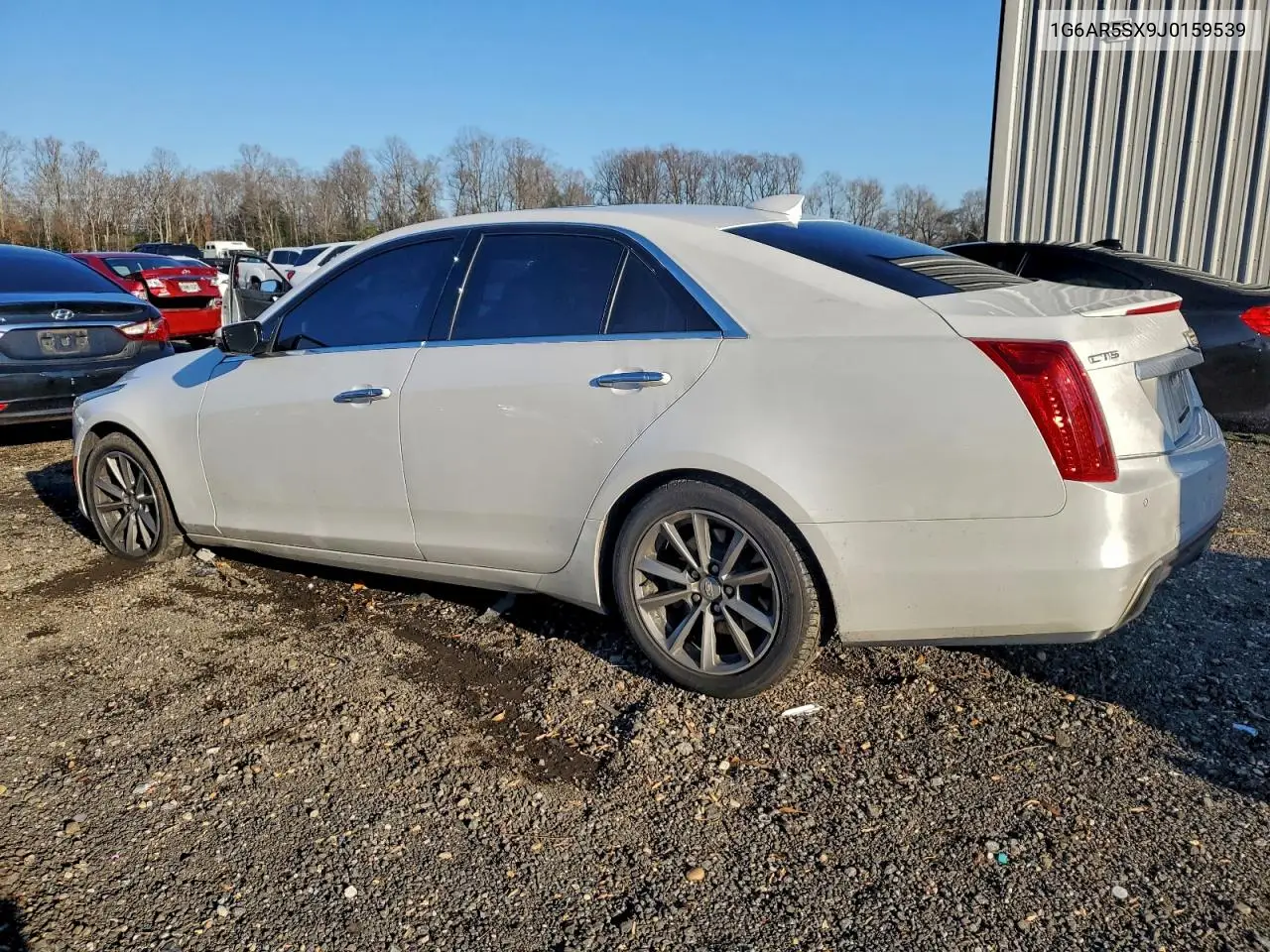 1G6AR5SX9J0159539 2018 Cadillac Cts Luxury
