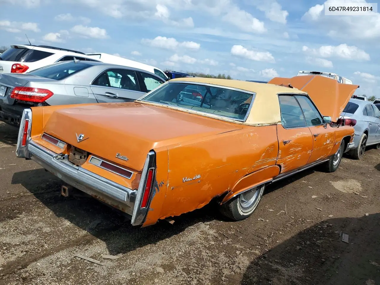 1974 Cadillac Deville VIN: 6D49R40231814 Lot: 49736266