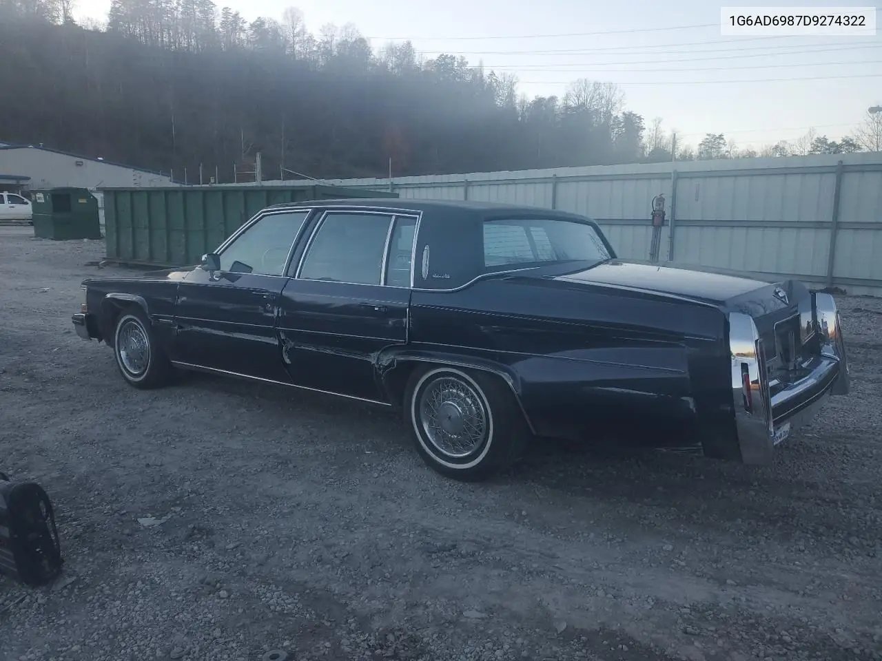 1G6AD6987D9274322 1983 Cadillac Deville