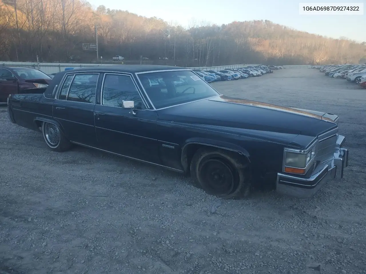 1G6AD6987D9274322 1983 Cadillac Deville