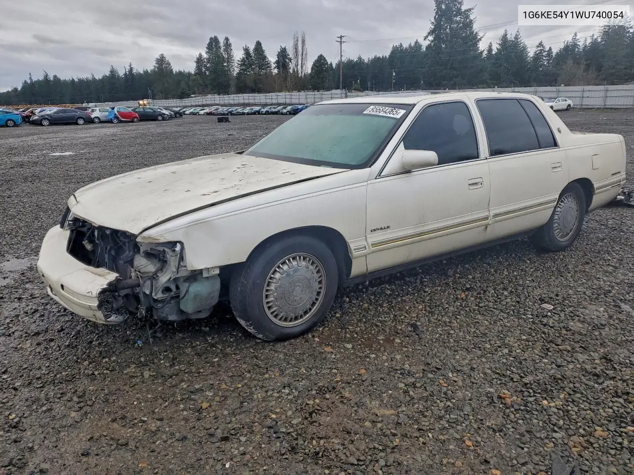 1G6KE54Y1WU740054 1998 Cadillac Deville Delegance