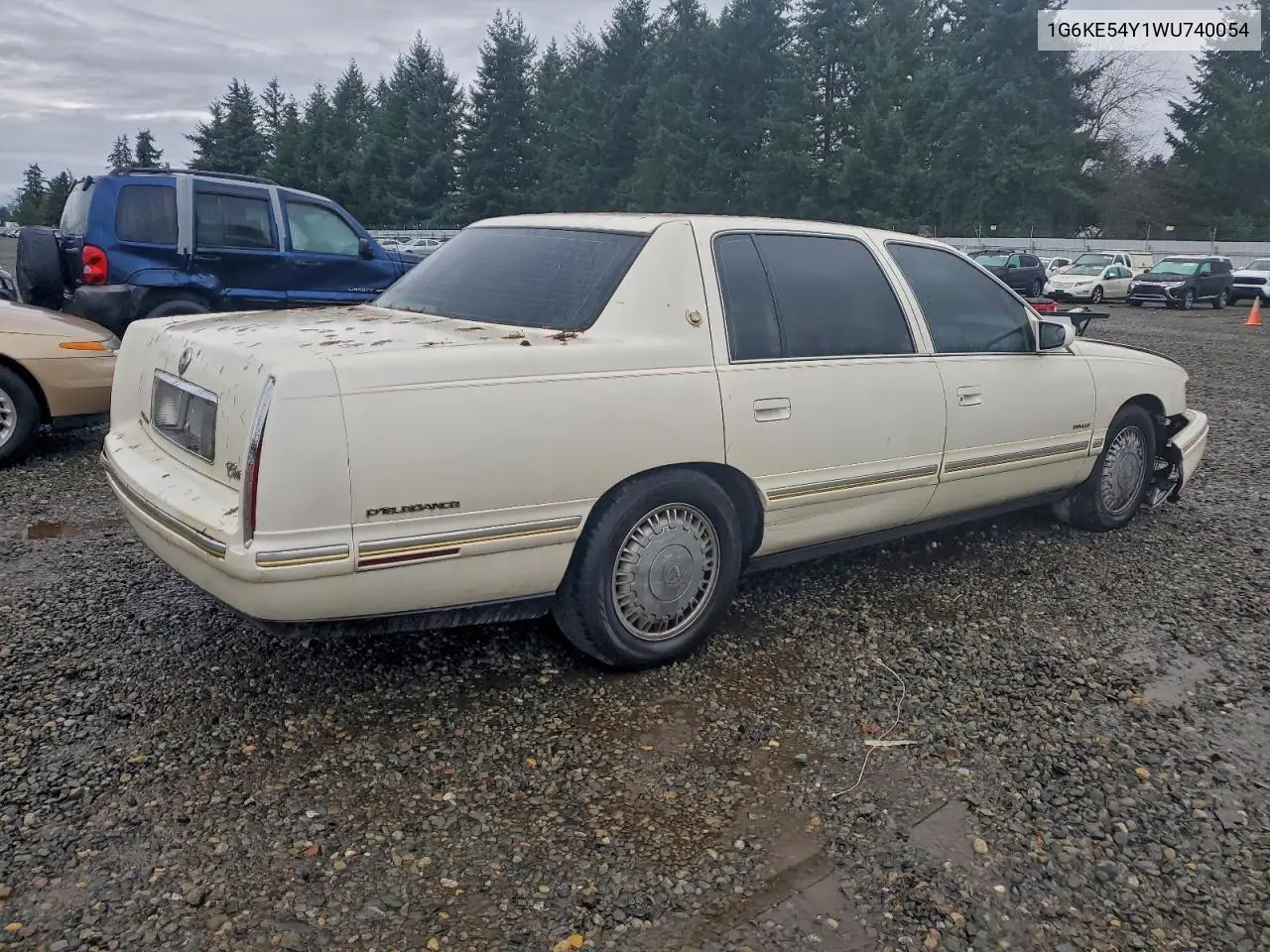 1G6KE54Y1WU740054 1998 Cadillac Deville Delegance