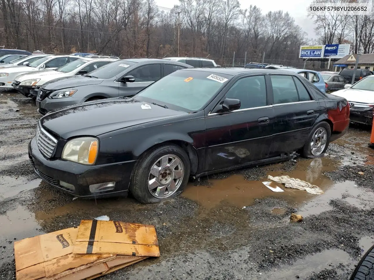 1G6KF5798YU206652 2000 Cadillac Deville Dts