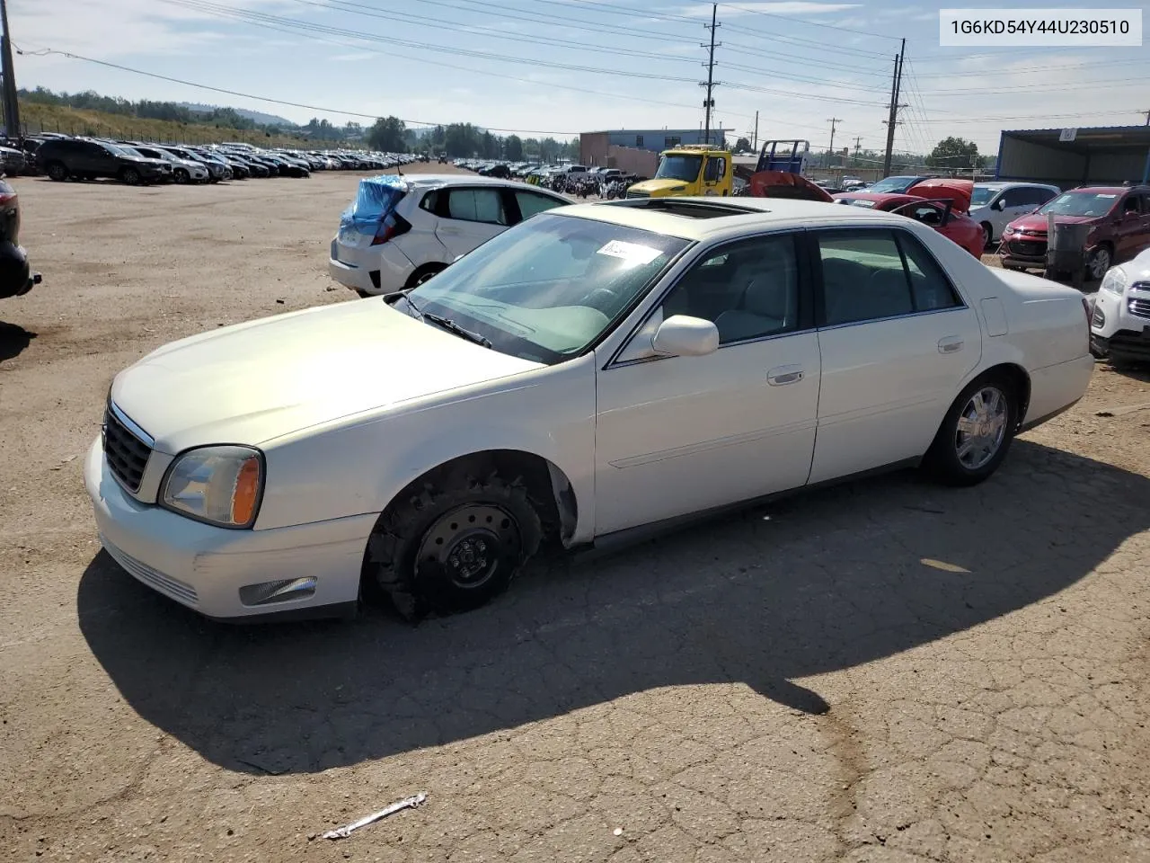 1G6KD54Y44U230510 2004 Cadillac Deville