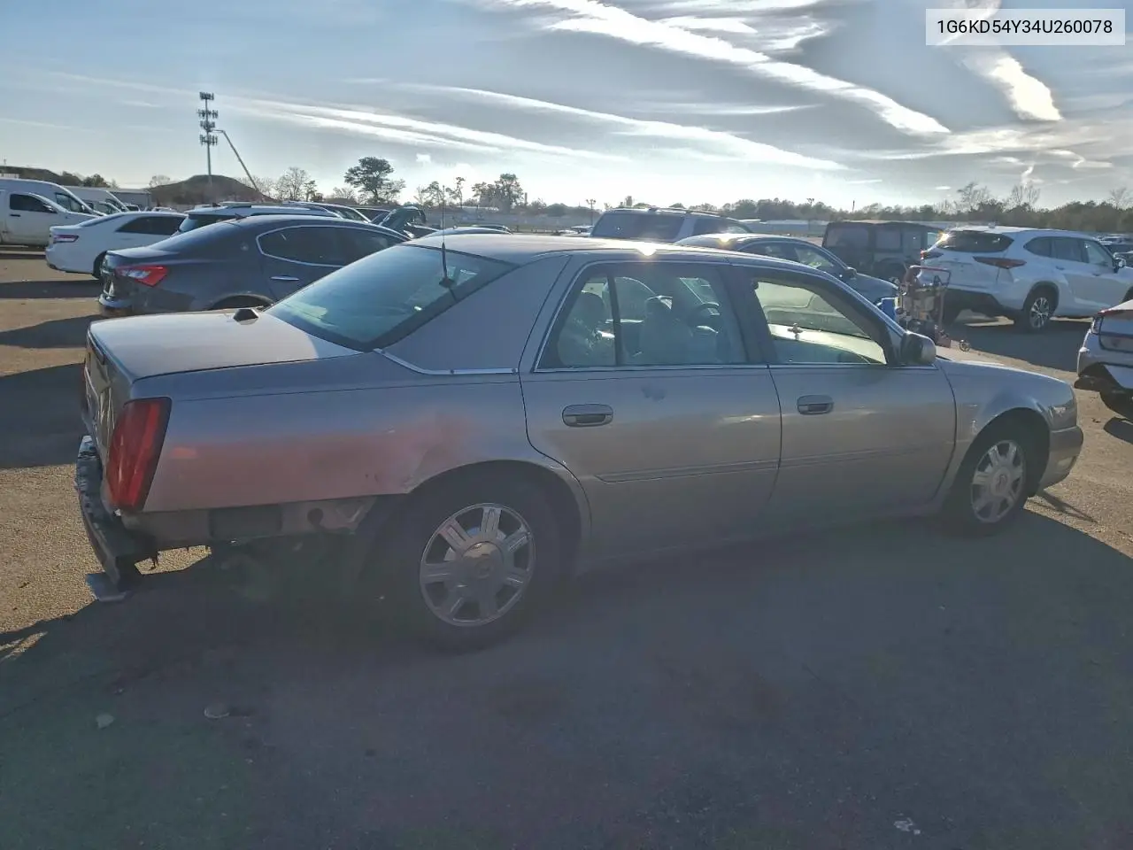 1G6KD54Y34U260078 2004 Cadillac Deville