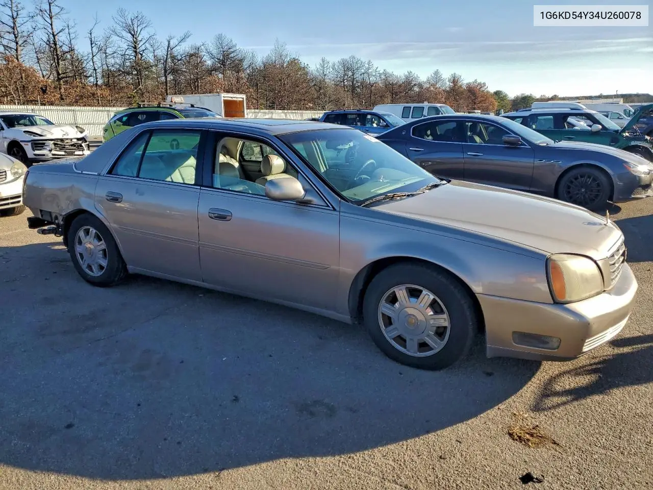 1G6KD54Y34U260078 2004 Cadillac Deville