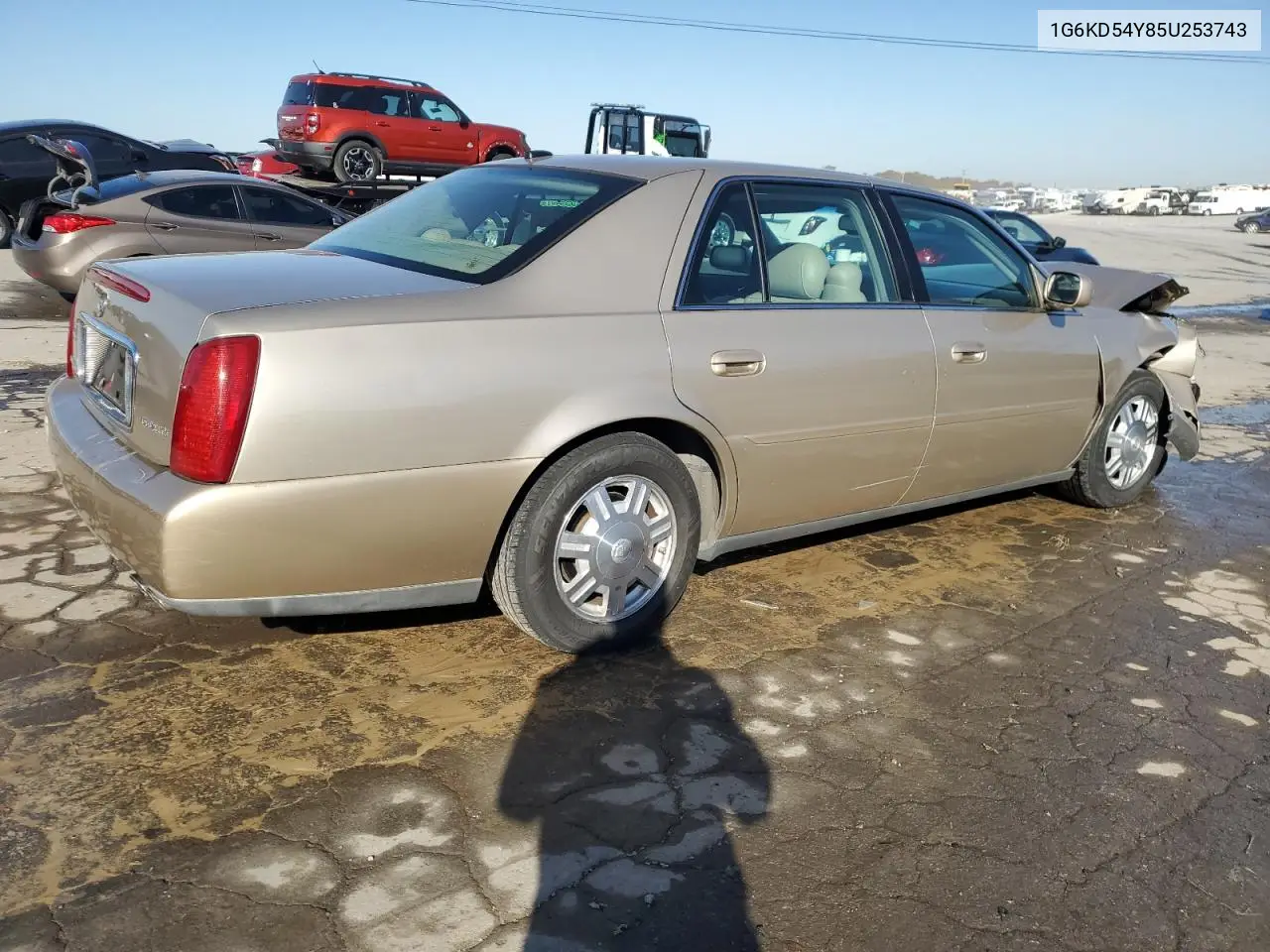 1G6KD54Y85U253743 2005 Cadillac Deville