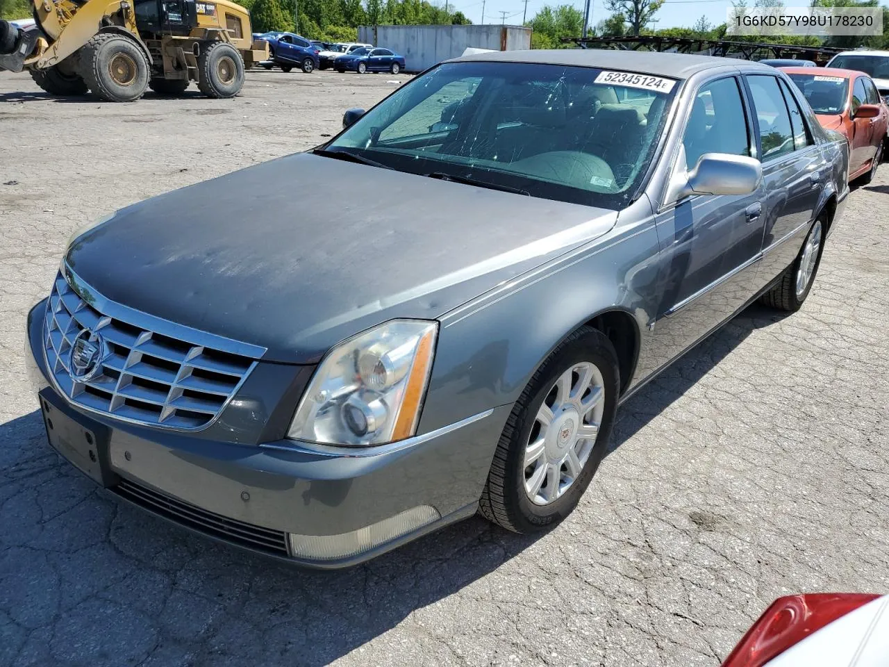 1G6KD57Y98U178230 2008 Cadillac Dts