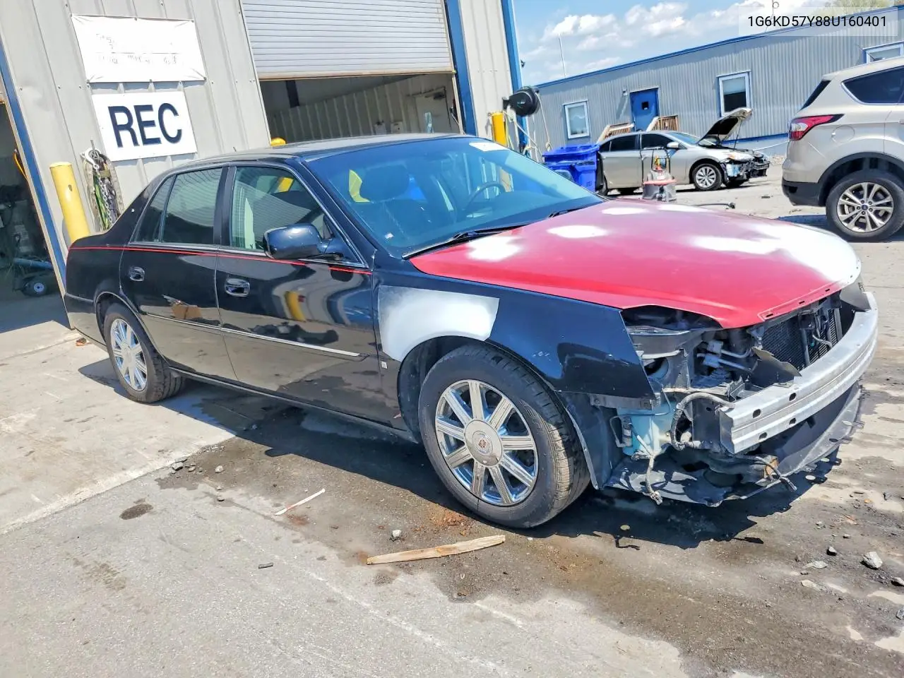 2008 Cadillac Dts VIN: 1G6KD57Y88U160401 Lot: 53699126