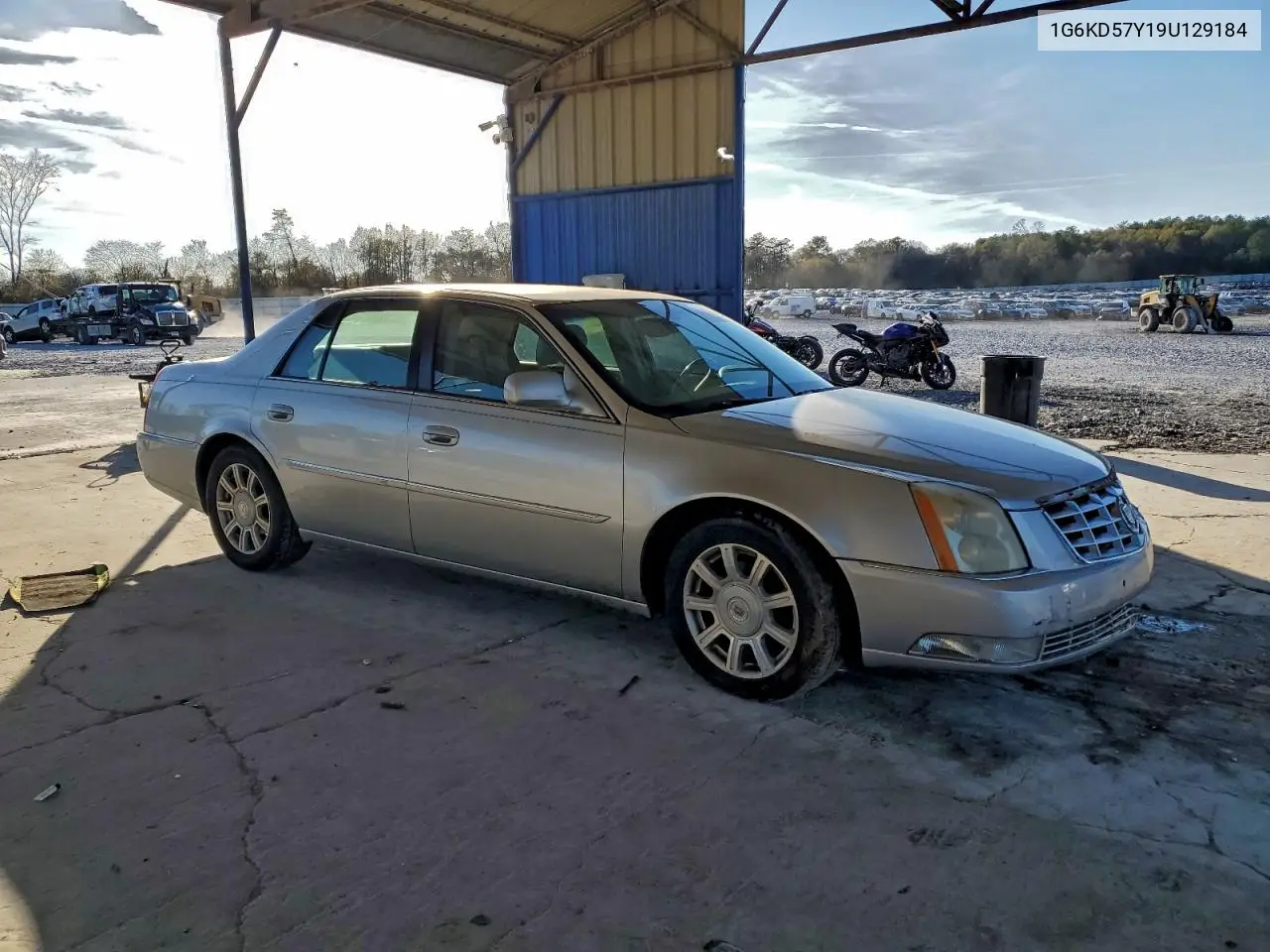 1G6KD57Y19U129184 2009 Cadillac Dts