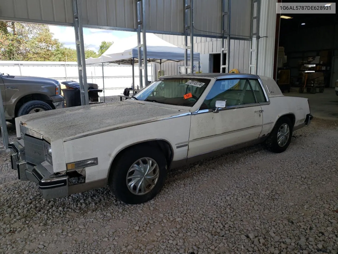 1G6AL5787DE628931 1983 Cadillac Eldorado