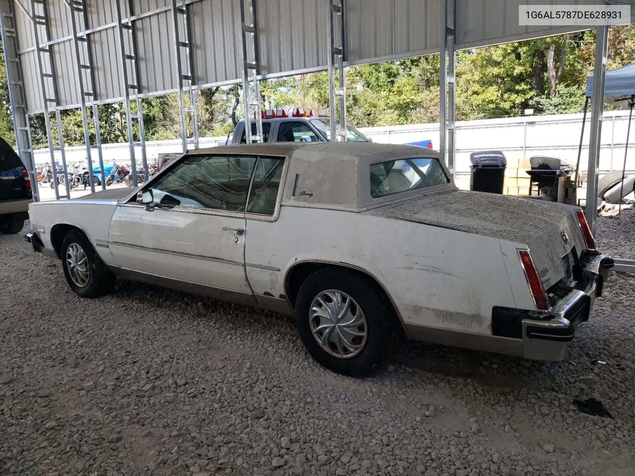 1G6AL5787DE628931 1983 Cadillac Eldorado