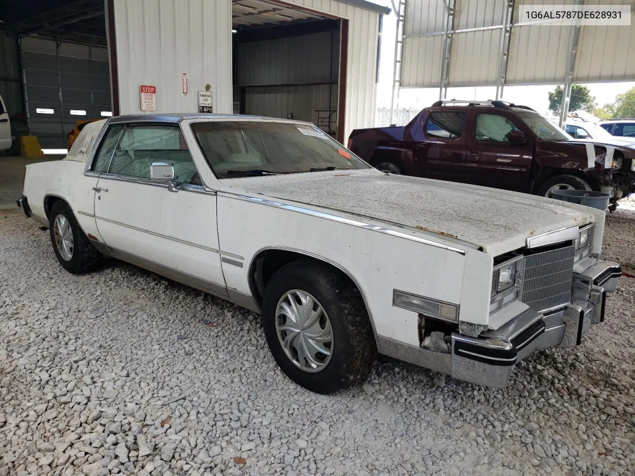 1G6AL5787DE628931 1983 Cadillac Eldorado