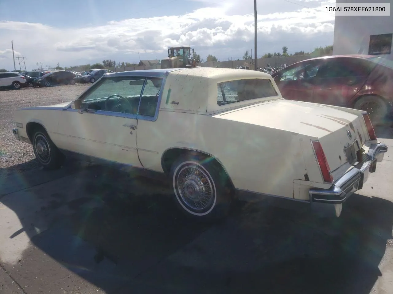 1G6AL578XEE621800 1984 Cadillac Eldorado