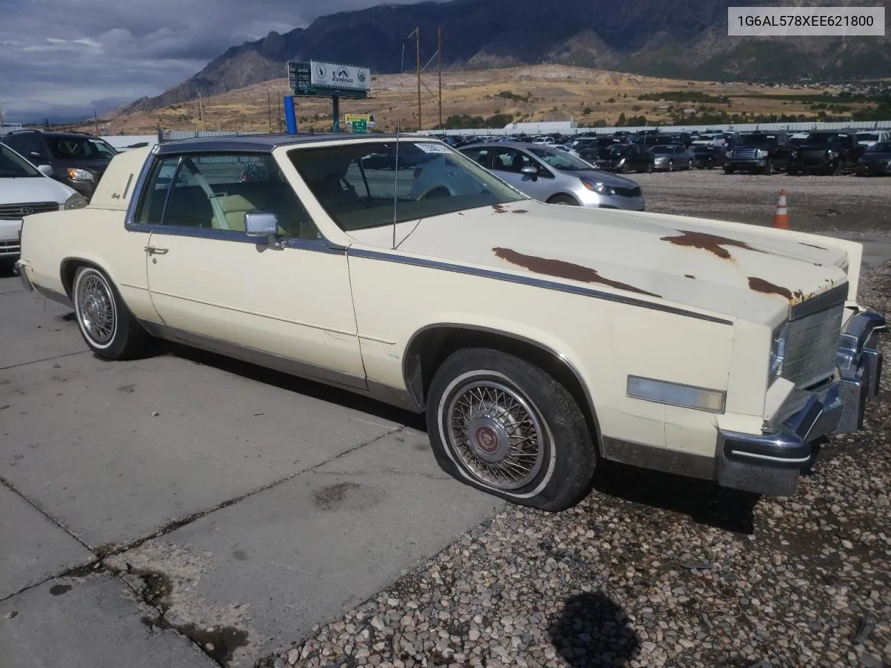 1G6AL578XEE621800 1984 Cadillac Eldorado