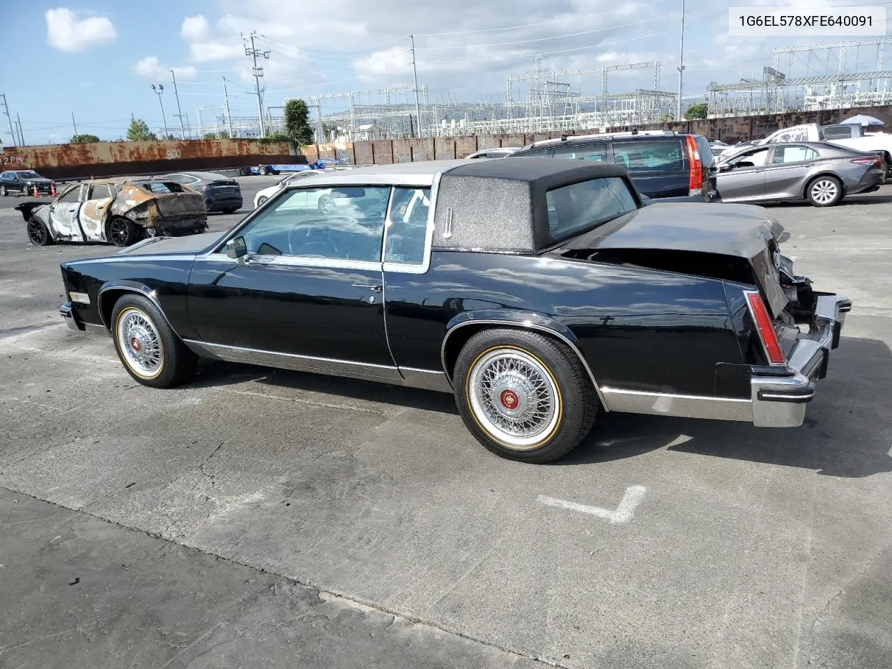 1G6EL578XFE640091 1985 Cadillac Eldorado