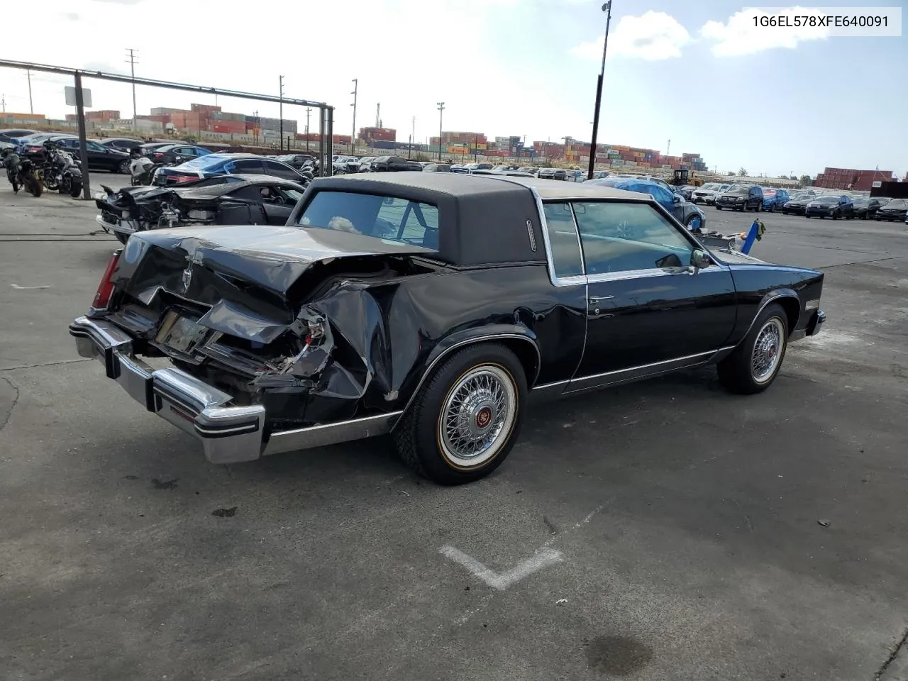 1G6EL578XFE640091 1985 Cadillac Eldorado