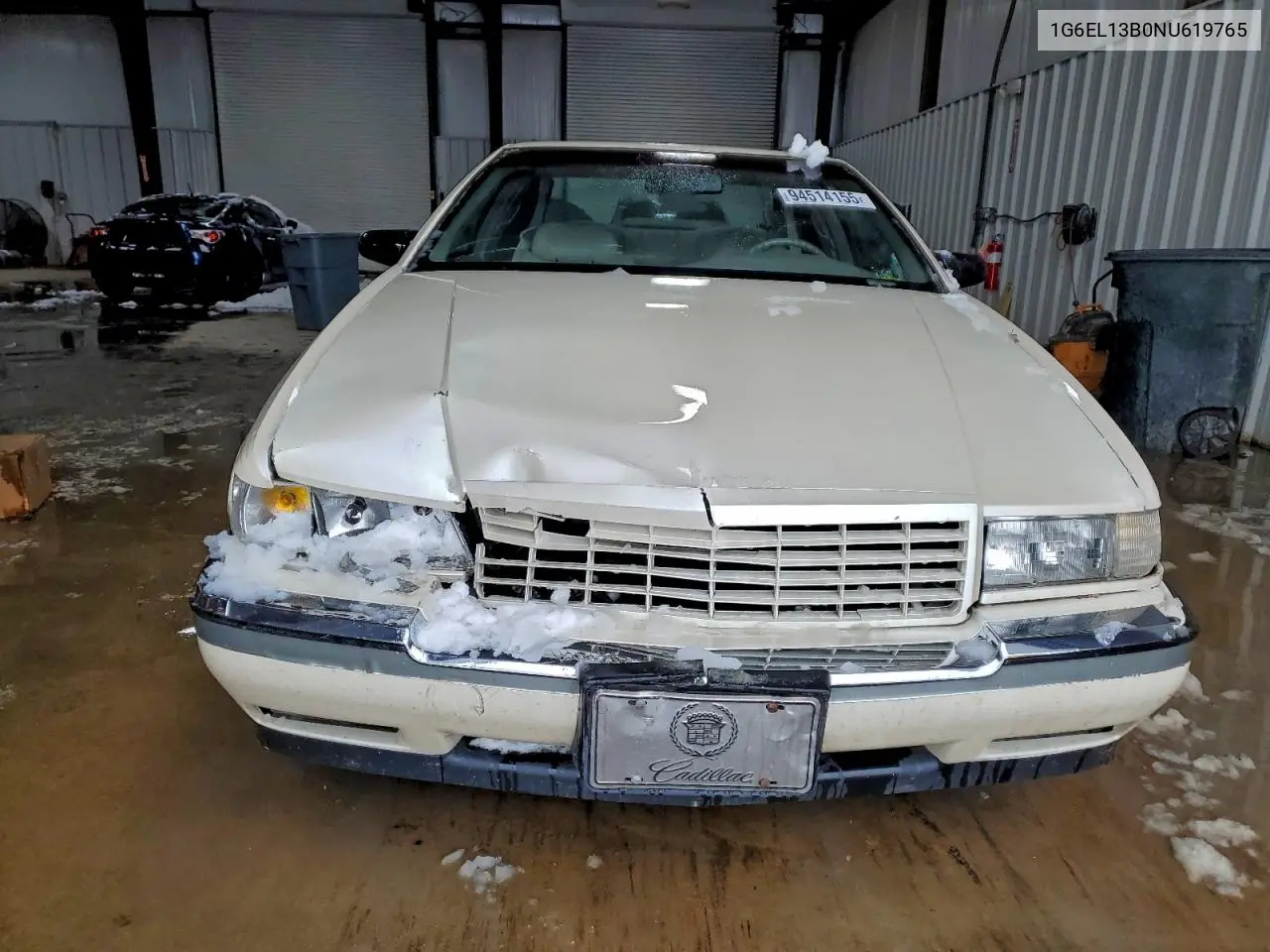 1G6EL13B0NU619765 1992 Cadillac Eldorado