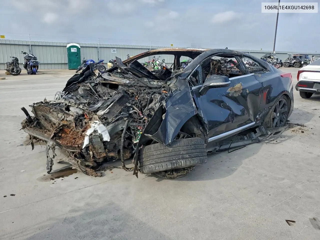 1G6RL1E4XGU142698 2016 Cadillac Elr