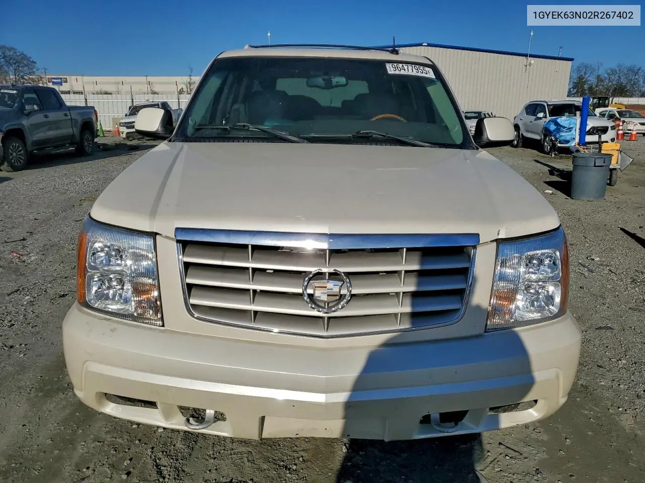 1GYEK63N02R267402 2002 Cadillac Escalade Luxury