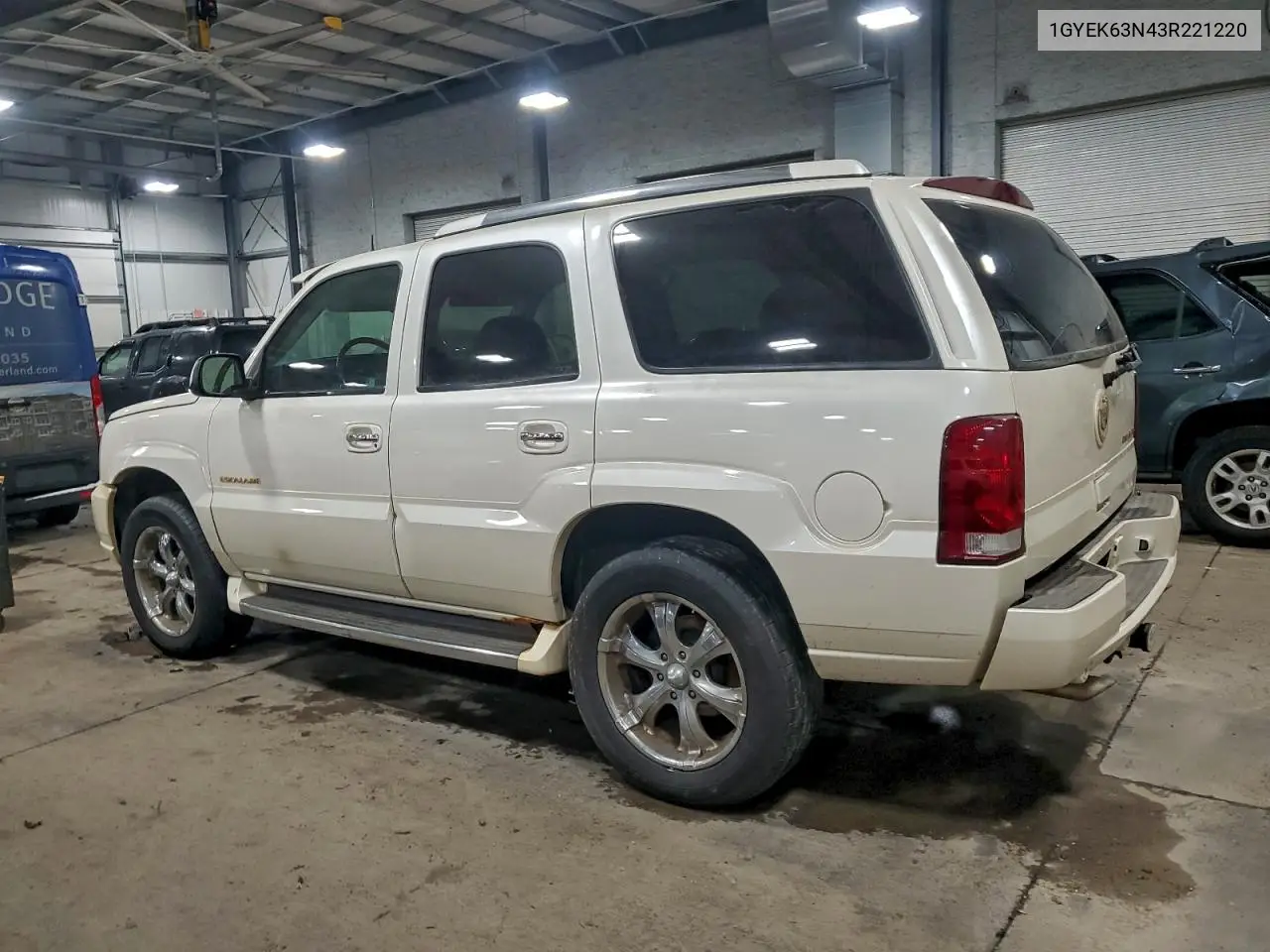 1GYEK63N43R221220 2003 Cadillac Escalade Luxury