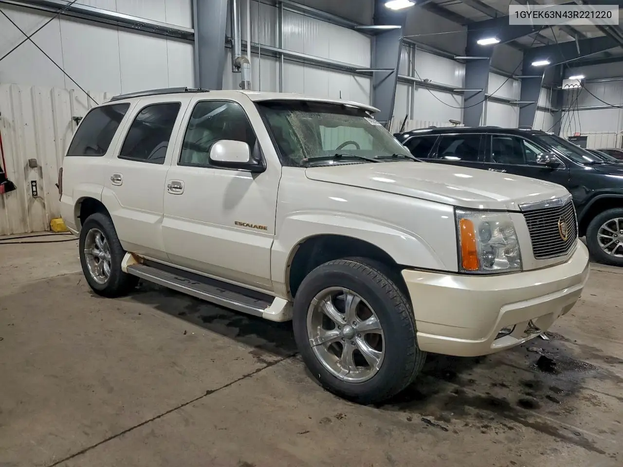 1GYEK63N43R221220 2003 Cadillac Escalade Luxury