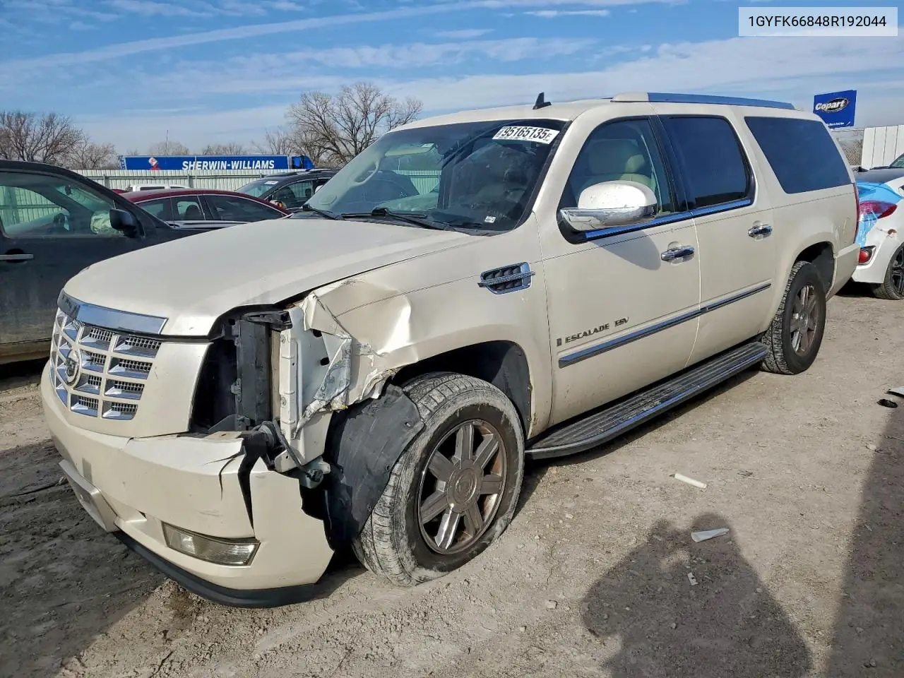 1GYFK66848R192044 2008 Cadillac Escalade Esv