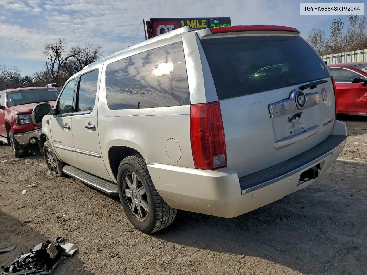1GYFK66848R192044 2008 Cadillac Escalade Esv