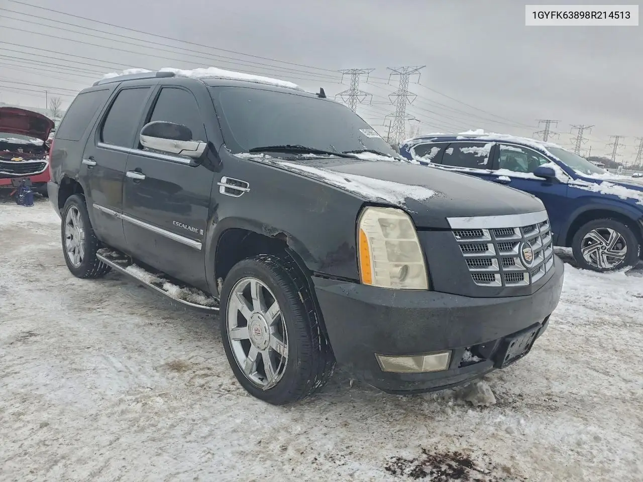 1GYFK63898R214513 2008 Cadillac Escalade Luxury