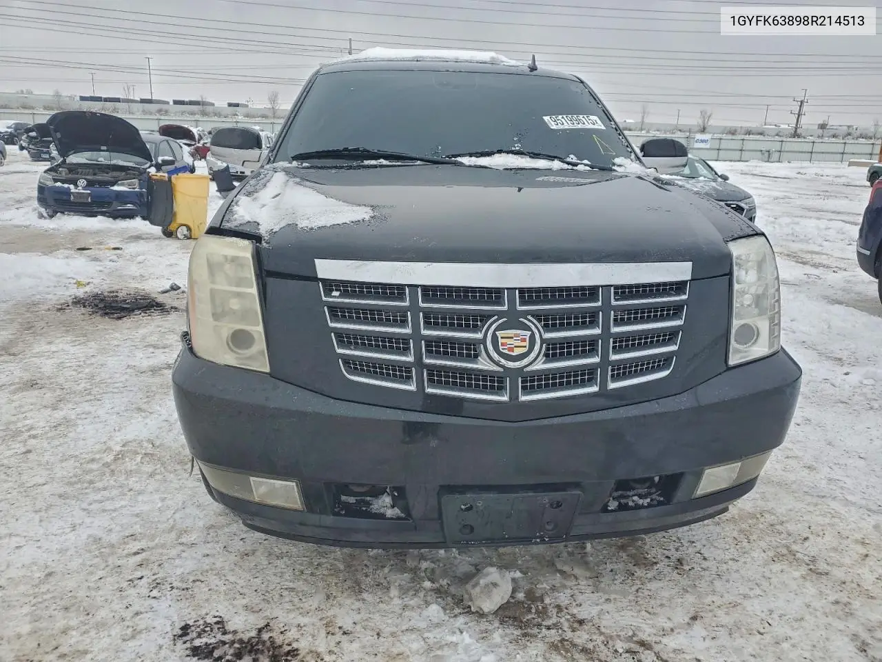 1GYFK63898R214513 2008 Cadillac Escalade Luxury